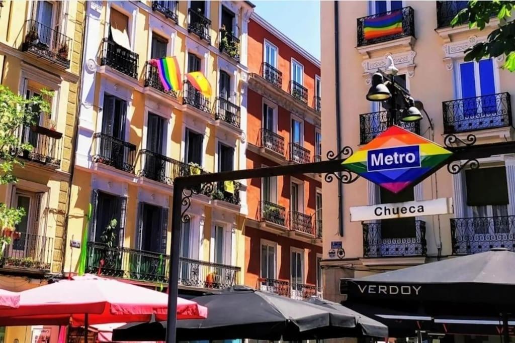 Downtown Apt 1Hab Para 4Pax En La Plaza De Chueca Madryt Zewnętrze zdjęcie